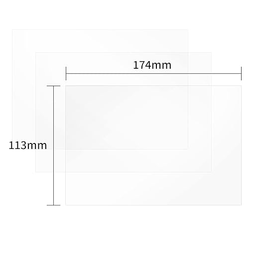 chitu systems 3Pcs Protect Films for Photon M3 7.6 Inches 174.x113mm Resin 3D Printers LCD Screen Protector (Photon M3)