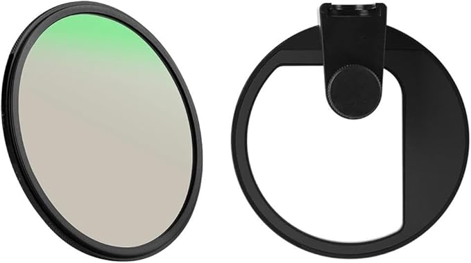 Magnetic Smartphone Filter 72mm Ring Cold Shoe Phone Holder CPL ND GND(Magnetic CPL Set)