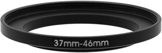 37-28/30/30.5/34/40.5/42/43/46/49/52/55/58/62mm Step Up & Step Down Rings Adapter for Lens and Filter 37-46 Filter Adapter Ring 37mm Lens to 46mm Filters