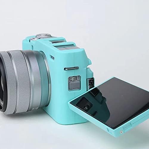 Professional Secure Silicone Camera Case Cover Housing Body Skin for Fujifilm Fuji X-A7 XA7 XA 7 Mirrorless Digital Camera (Light Blue)