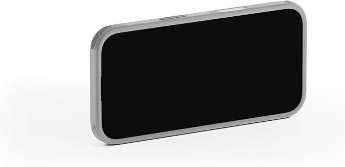 Tilta Khronos Lite Case Compatible with iPhone 17 – Light Gray | Slim Lightweight Protective Cage | Magnetic Back Plate, SSDs, Power Banks & Cooling Fans | Kickstand | Reinforced Corners