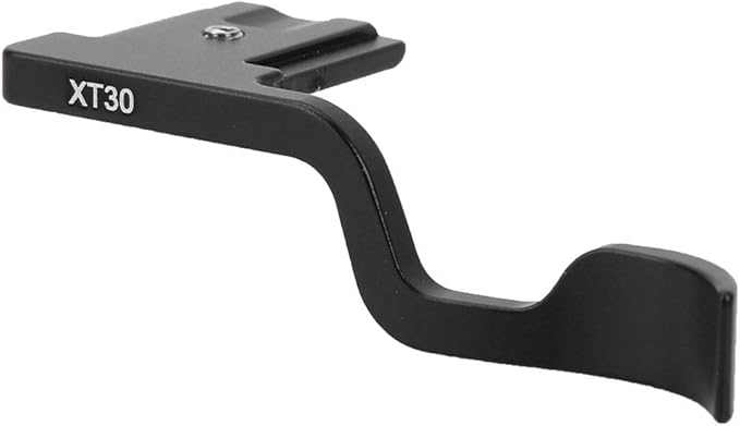 Thumb Grip for Camera, Black Aluminum Alloy Metal Thumbs Up Grip Hot Shoe Cover for Camera