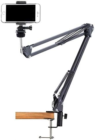 Phone Video Stand,Overhead Camera Mount Compatible with iPhone Samsung Live Streaming,Baking,Craft,Videos,Online Lessons