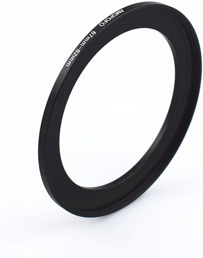 67mm to 82mm Step-Up Ring Filter adapter/67mm to 82mm Camera Filter Ring for 82mm UV,ND,CPL,Metal Step Up Ring