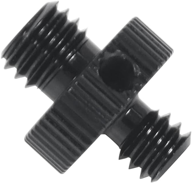 BGNing Camera Screw Adapter Thread 1/4 to 3/8 M4 M8 Conversion Male Screw Reinforced for Insta360 Compatible with GoPro Motorcycle Bike Mount (Aluminum M8)