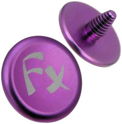12 mm Soft Shutter Release Anodized Aluminum Concave Button for Camera Magenta