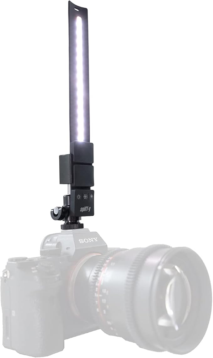 Spekular Cold-Shoe and Light Stand Adapter for KYU-6 LED Light Wrap | for Photography, Videography, Vlogging and Content Creation