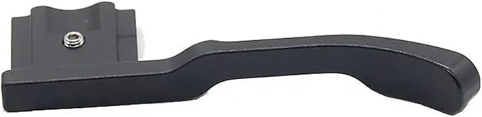Thumbs UP Grip for Fuji GFX 50R for fujifilm Camera Custom Mount Hot Shoe Grip Black Red(Black)