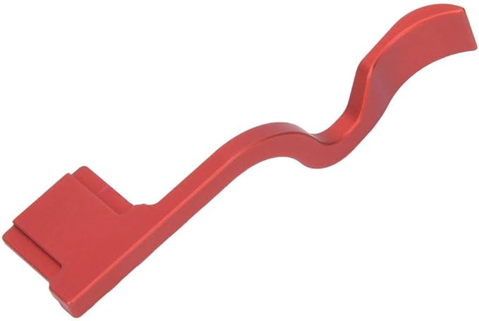 Thumb Up Grip, Hot Shoe Aluminum Alloy Thumb Up Rest Hand Grip for Z6 Z7 Camera(Red)