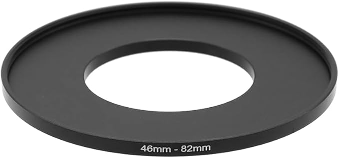 46-37/39/40.5/43/48/49/52/55/58/62/67/72/77/82mm Step Up & Step Down Rings Adapter for Lens and Filter 46-82 Filter Adapter Ring 46mm Lens to 82mm Filters