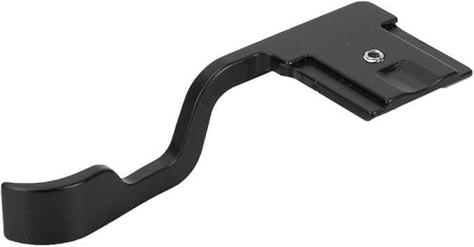 Thumb Grip for Camera, Black Aluminum Alloy Metal Thumbs Up Grip Hot Shoe Cover for Camera