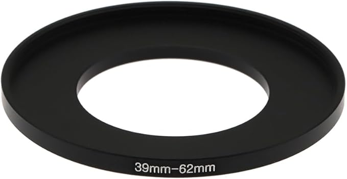 39-40.5/42/43/46/49/52/55/58/62/67/72/77/82mm Step Up & Step Down Rings Adapter for Camera Lens and Filters 39-62 Filter Adapter Ring 39mm Lens to 62mm Filters (39-62mm)