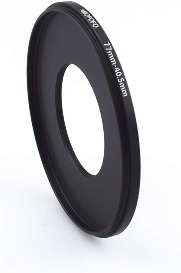 77 to 40.5mm Metal Ring/77mm to 40.5mm Step Down Rings Filter Adapter for UV,ND,CPL,Metal Step Down Rings,Compatible with All 77mm Camera Lenses & 40.5mm Accessories