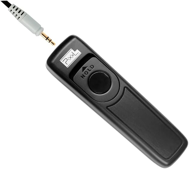 Pixel Remote Switch Shutter Release Cord for Canon EOS Rebel T6 T7 T5 EOS R R5 R3 Mark II R6 R7 R8 R10 R100 RP T8i T7i T6s T6i T5i T4i SL3 SL2 90D 80D 70D 77D M5 M6 5D 6D 7D Mark II SX70 SX60 & More