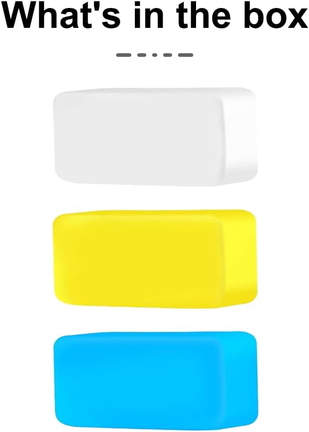 INVINEEX 3-Pack Flash Diffuser Kit for Godox IM20 Only - Soft Light Modifier with White/Yellow/Blue Diffuser (Compatible with Godox IM20 Flash Only)