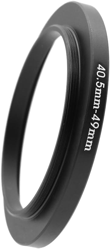 40.5-37/42/43/45/46/49/52/55/58/62/67/72/77/82mm Step Up & Step Down Rings Adapter for Camera Lens and Filters 40.5-49 Filter Adapter Ring 40.5mm Lens to 49mm Filters