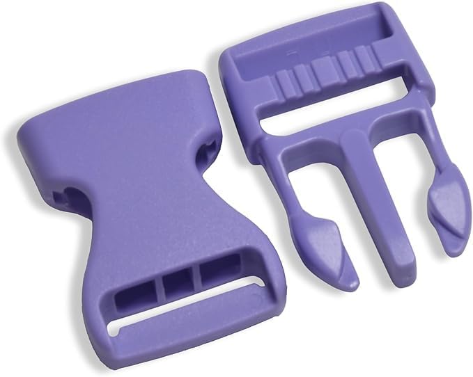 Buckles for Straps Set of 4 Pcs Plastic Buckle Clip Quick Side Release Plastic Fastener