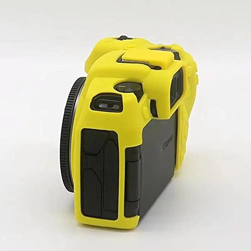 Professional Secure Silicone Camera Case Cover Housing Body Skin for Canon EOS RP Mirrorless Digital SLR Camera (Yellow)