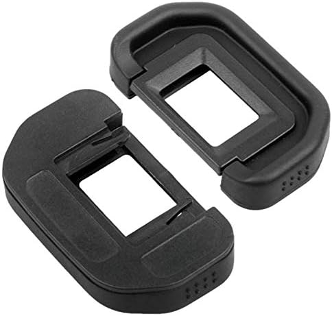 EB Eyepiece Eyecup Eye Cup for Canon EOS 90D/80D/70D/60D/50D/40D/20D/5D Mark II/5D Mark I/6D Mark II/6D Mark I (2-Pack), ULBTER viewfinder Eyecup with Hot Shoe Cover