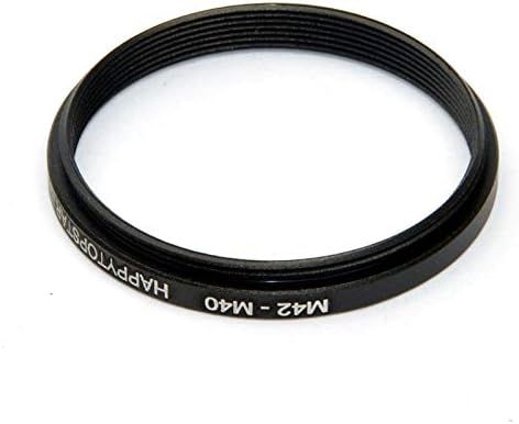 Metal M42 to M40 Male to Female 42mm to 40mm M42-M40 Step-Down Coupling Ring Adapter for Lens Filter