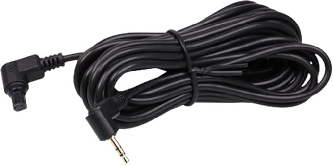 Foto&Tech SW Shutter Release Cable for Sky-Watcher Compatible with Canon EOS R5 6D Mark II, 5D Mark IV III II, 5DS 5DR, 7D Mark II D60 5D 7D (15 FT Straight)
