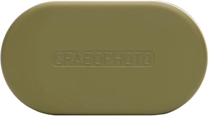 Film Storage Box with Double-Sided Film Label Holder, 135 film, Magnetic Stackable(OLIVE)