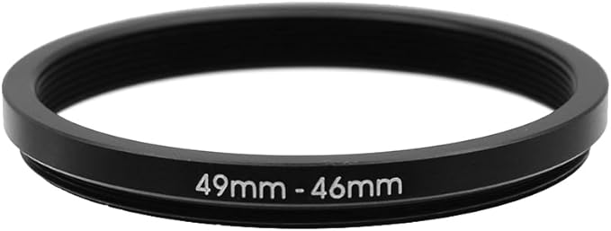 49-30/37/40.5/43/46/48/49/52/55/58/62/67/72/77/82mm Step Up & Step Down Rings Adapter for Lens and Filter 49-46 Filter Adapter Ring 49mm Lens to 46mm Filters