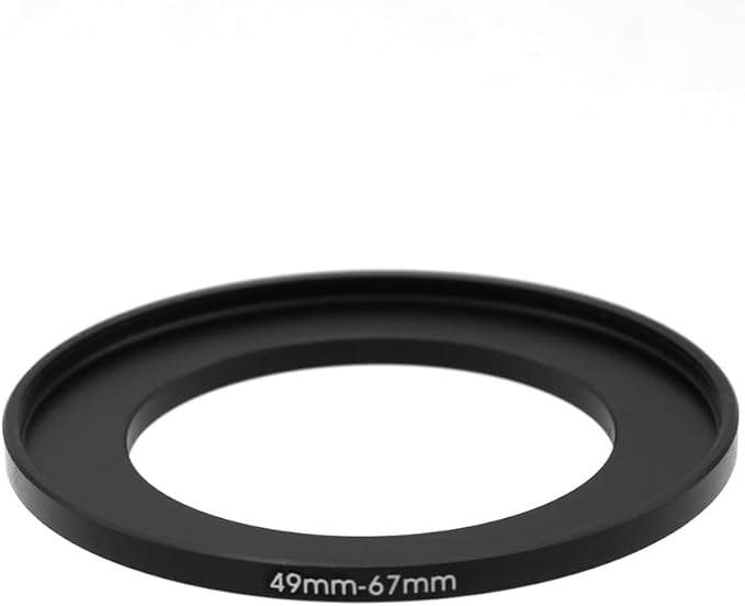 49-30/37/40.5/43/46/48/49/52/55/58/62/67/72/77/82mm Step Up & Step Down Rings Adapter for Lens and Filter 49-67 Filter Adapter Ring 49mm Lens to 67mm Filters
