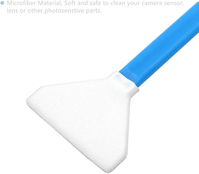 SANHOOII 20 Pack DSLR or SLR Mirrorless Digital Camera Cleaning kit, (No Cleaning Solution) Dry Full Frame Sensor Cleaning Swab