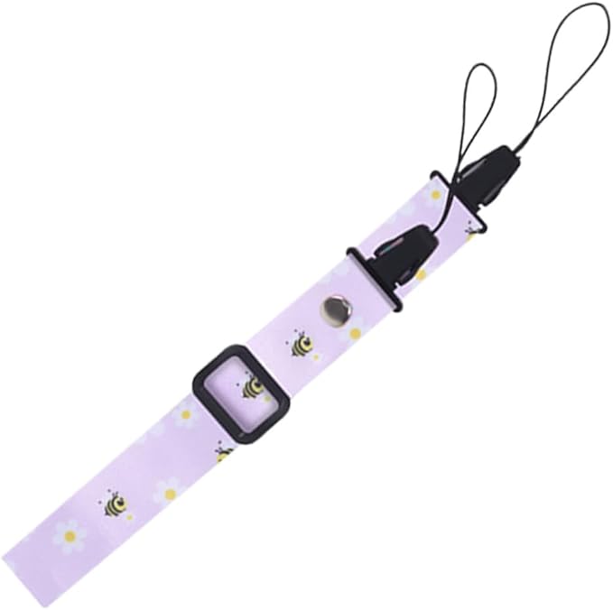 VOVMOEYA Camera Strap Kids,Camera Lanyard Neck Strap kids,iPad Strap for Kid,Children Camera Strap for Fujifilm mini Camera Kodak Smile + Smile plus(Purple)