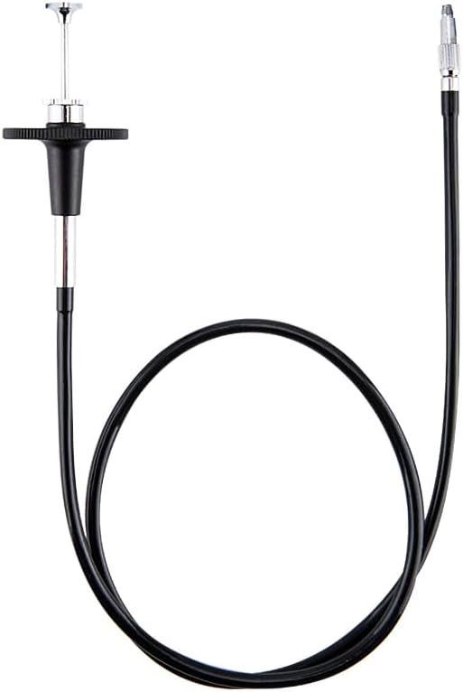 JJC Mechanical Shutter Release Cable Cord with Bulb-Lock for Fuji Fujifilm X-T5 X-T4 X-T3 X-T50 X-T30 II X-M5 X-PRO3 X100VI X100V X-T2 X-T20 X100F X-E4, Sony RX1R II RX10 IV III, Lecia M10 M9 & More