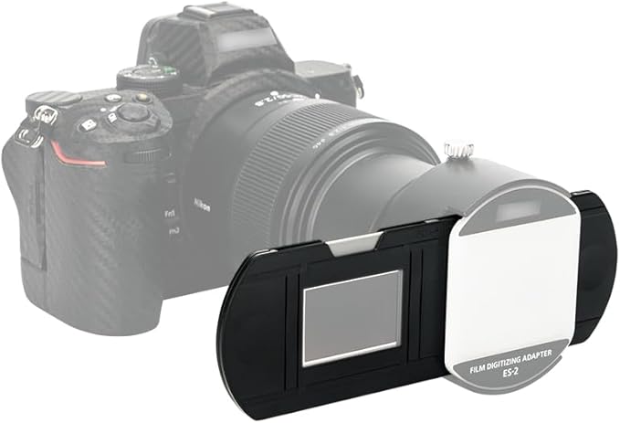 JJC Slide Mount Holder for 35mm Compatible with Film Scanners Copying Equipment, Holds 2 Negative Frames On Digitizing Adapter Set
