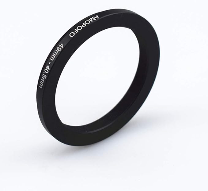 49mm to 40.5mm /46mm-40.5mm Step-Down Ring Filter Adapter for All Brands UV,ND,CPL,Metal Step-Down Ring Adapter