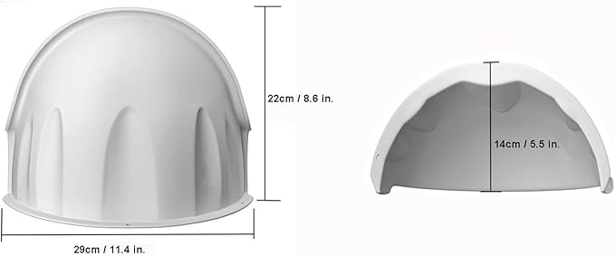 Saindo Universal Sun Rain Shade Camera Cover Shield, 3 Pack