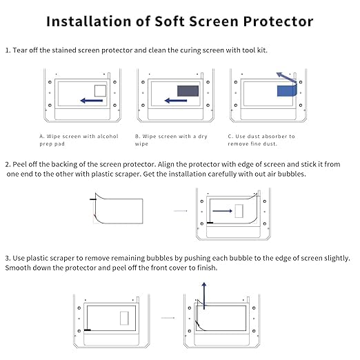 5PCS Screen Protector for LCD 3D Printer，Screen Protective Film for Anycubic Photon Mono 4K 6.23 inch Monochrome Resin 3D Printer