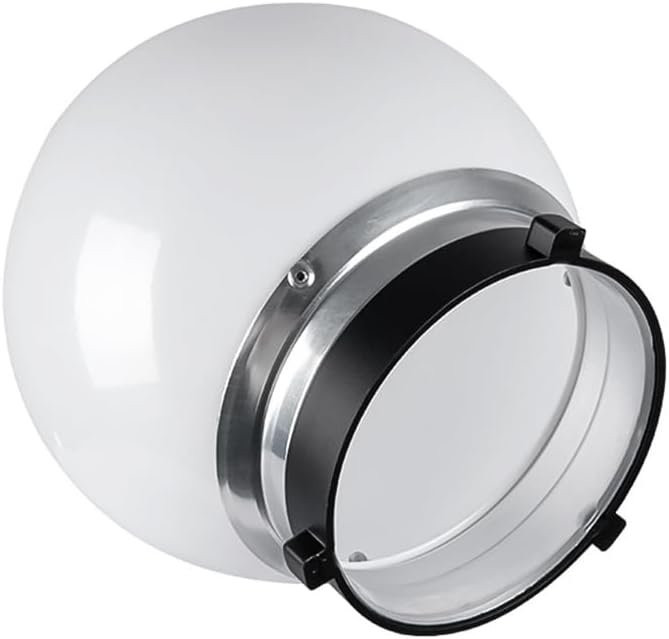 15cm/ 6in Soft Ball for Photography Translucent Diffuser Ball Flash Ball Diffuser Dome with Bowens Mount for Advesing Art Photography Accessories