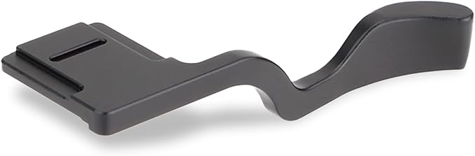 Haoge THB-XT5B Hand Grip Metal Hot Shoe Thumb Up Rest for Fujifilm Fuji X-T5 Camera Black
