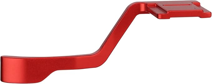 Thumb Up Rest Hand Grip for Nikon Z fc Mirrorless Camera Body ZFC Metal Hot Shoe Support -Red
