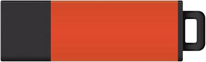 Centon DataStick Pro2 USB 2.0 Flash Drive 8GB x 1, Amber (S1-U2T21-8G)