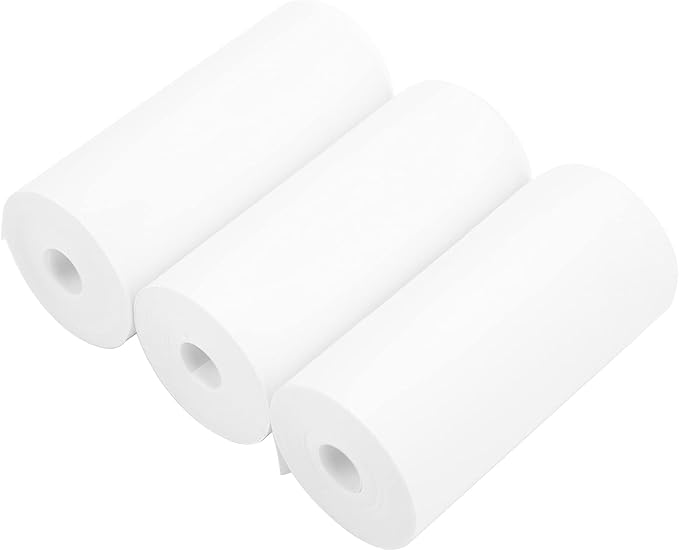 Paper Camera, Instant Camera Film 3 Rolls 57 * 30mm Print Paper with High Performance for Child Camera