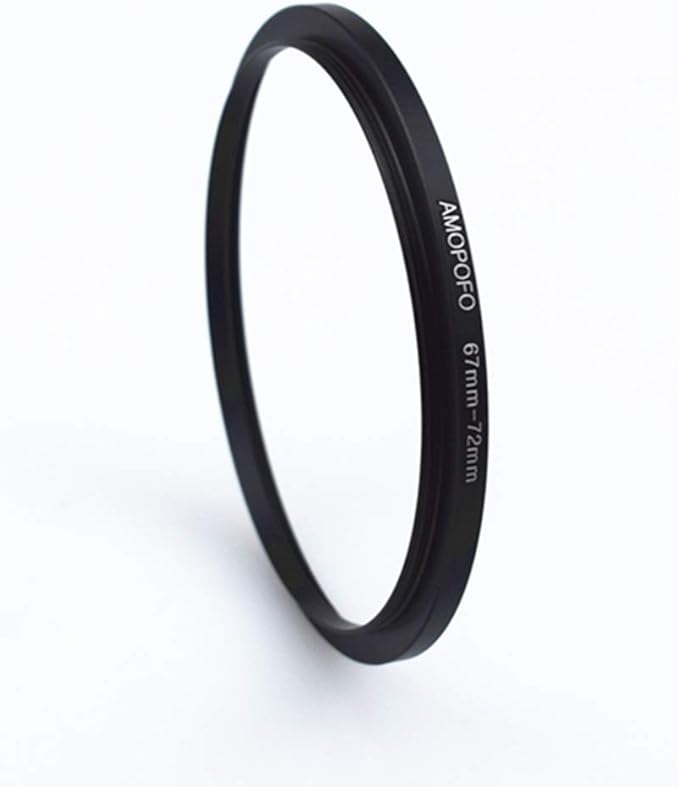 67mm to 72mm Step-Up Ring Filter adapter/67mm to 72mm Camera Filter Ring for 72 mm UV,ND,CPL,Metal Step Up Ring