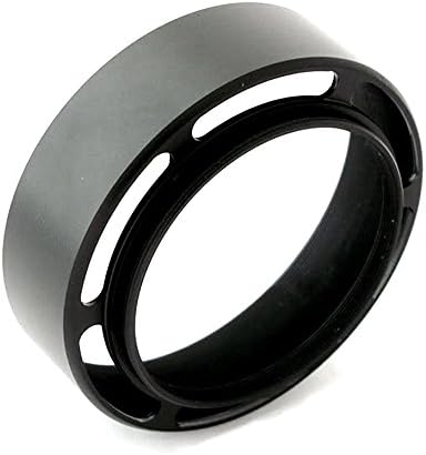 Fotasy Metal 39mm Vented Lens Hood, 39mm Metal Hood, 39mm Lens Hood for Fuji Leica Leitz Panasonic Olympus Panasonic Sony Lens, 39mm Screw-in Lens Hood
