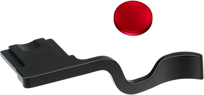 Metal Thumb Up Grip for for Fuji Fujifilm XT50 XT5 XT4 XT3 XT30 XT2 XT20 XT10 Digital Camera Hot Shoe Thumb Hand Grip Accessories (Black)