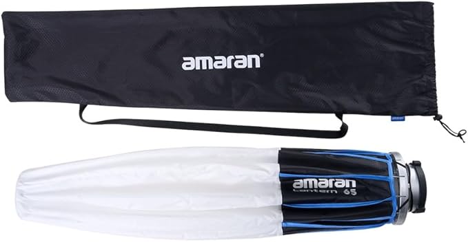 Amaran Lantern 65 Softbox,360 Soft Light Source Quick-Build Press Mount for Amaran COB Lights and Other Bowens Mount for 100d/200x/300c/150c/300x/300d
