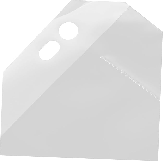 VILLCASE 10pcs Heavy Duty Film Protection Bag Negative Sleeves for Supplies Archival Photo Storage Dry Erase Pockets