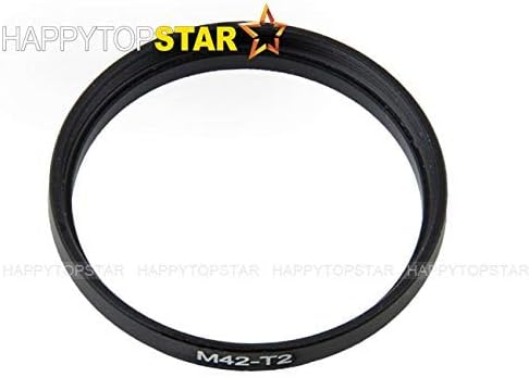 Metal M42 42mm 1mm Thread Pitch to T2 42mm 0.75mm Male to Female 42mm to 42mm Coupling Ring Adapter for Lens Filter