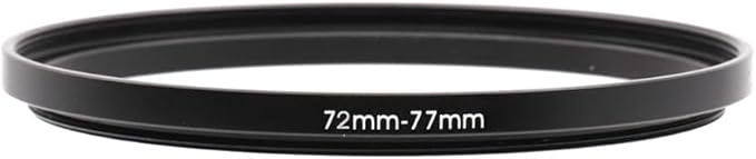 72-49/52/55/57/58/62/67/72/74/77/82/86/95/105mm Step Up & Step Down Rings Adapter for Camera Lens and Filters 72-77 Filter Adapter Ring 72mm Lens to 77mm Filters