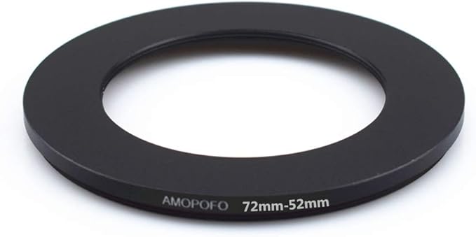 72mm to 55mm /72mm-55mm Step-Down Ring Filter Adapter for All Brands UV,ND,CPL,Metal Step-Down Ring Adapter