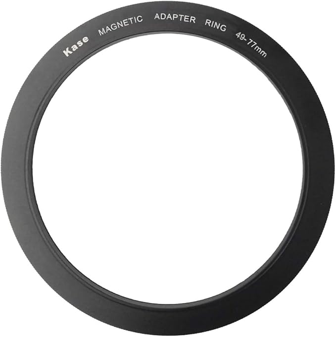Kase Magnetic 49-77mm 49mm to 77mm Filter Step-Up Adapter Ring for Wolverine Magnetic Filters