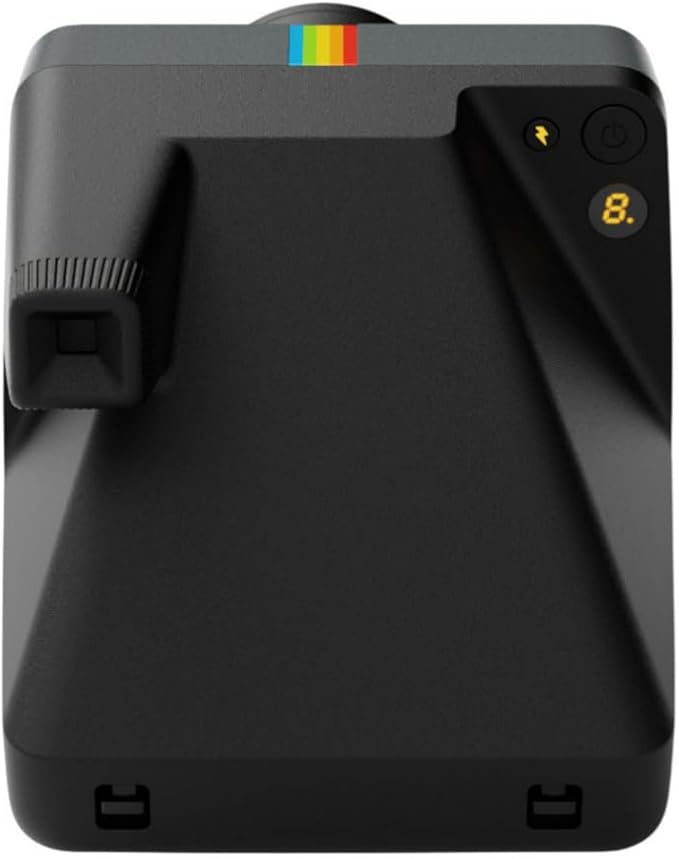 Polaroid Now Gen 3 Instant Camera, Black + Color Film Bundle (8 Photos)